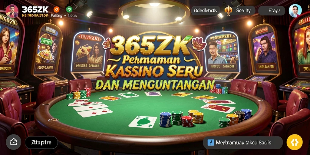 Tampilan gameplay seru di 365ZK dengan grafis yang memukau.