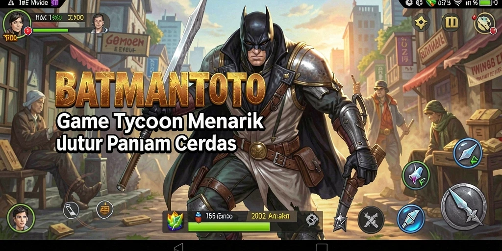 Tampilan gameplay seru BATMANTOTO saat mengelola bisnis.