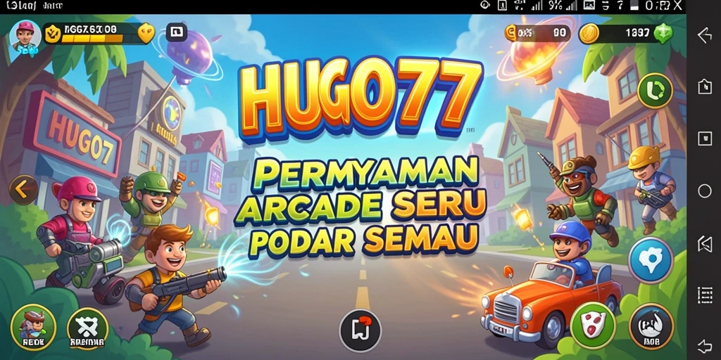 Gameplay seru dan penuh tantangan di HUGO77.