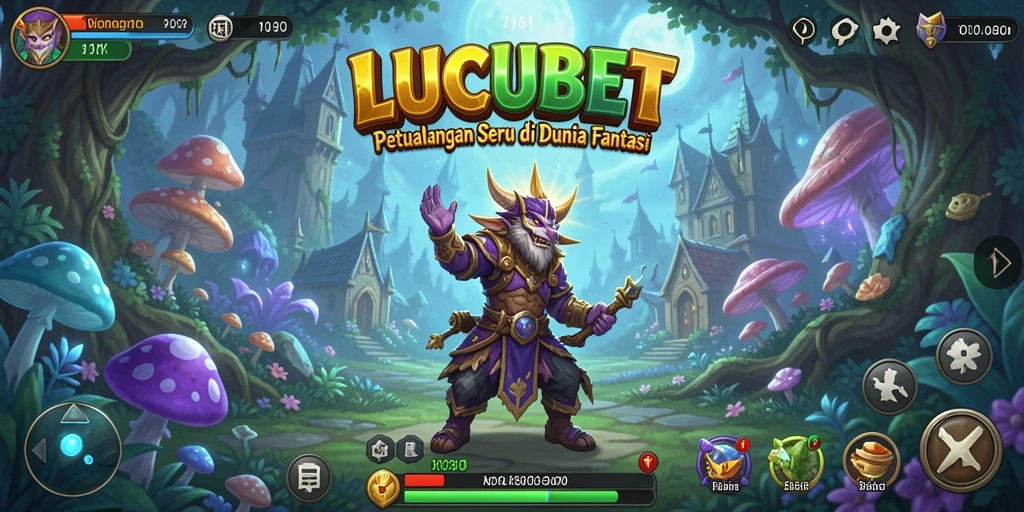 Screenshot gameplay LUCUBET menampilkan petualangan seru dan grafis menawan.