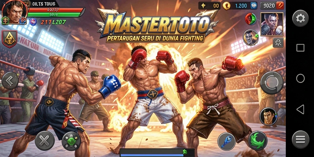 Gameplay seru dalam MASTERTOTO dengan pertarungan yang mendebarkan.