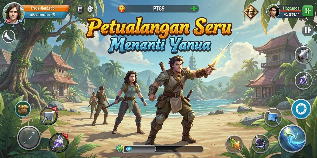 Screenshot gameplay <strong>PT89</strong> menampilkan petualangan seru di dunia yang menakjubkan.