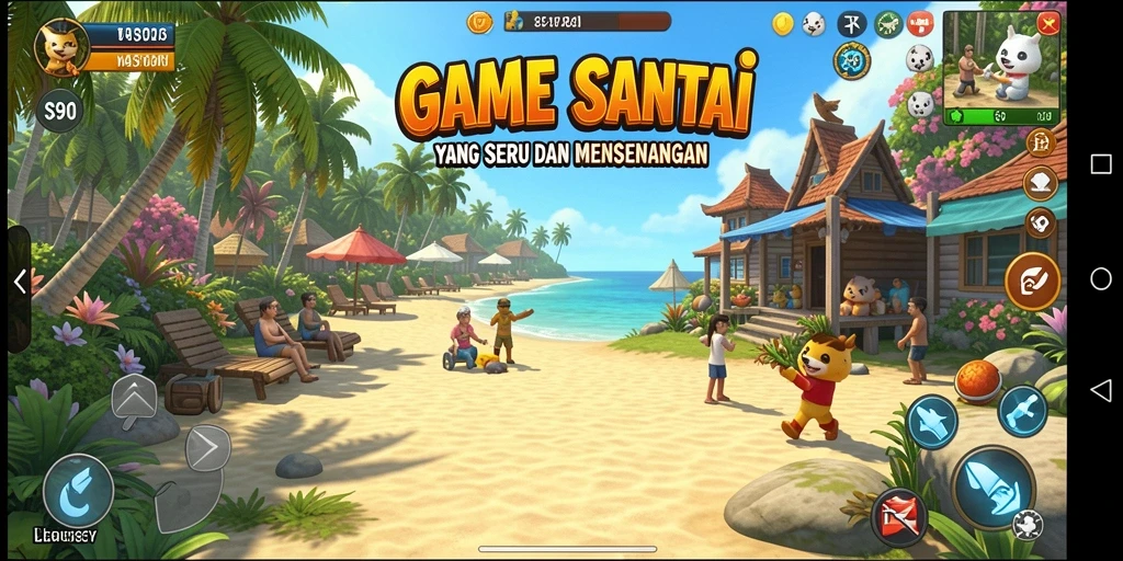 Tampilan gameplay S80 yang menarik dan penuh warna.