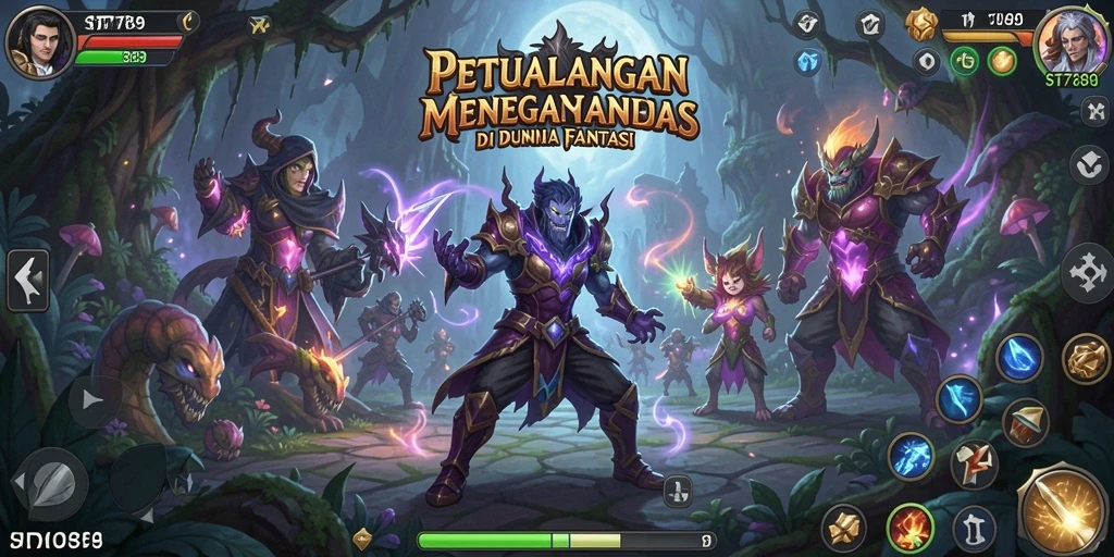 Screenshot gameplay ST789 menampilkan petualangan yang mendebarkan dan grafis menawan.