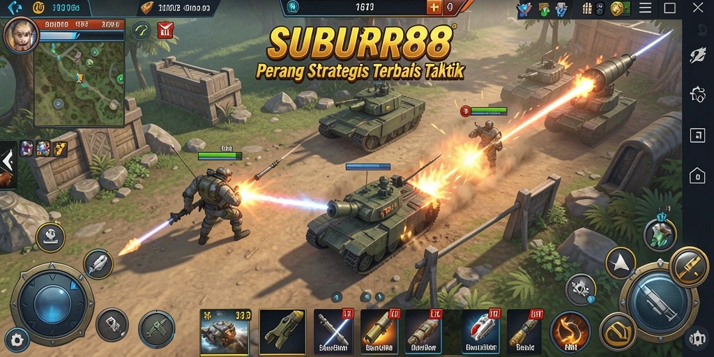Tampilan gameplay yang menegangkan dalam SUBUR88.