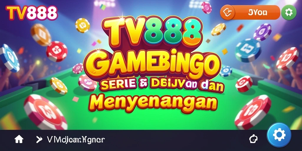 Tampilan gameplay Bingo yang menarik dan interaktif di TV888.