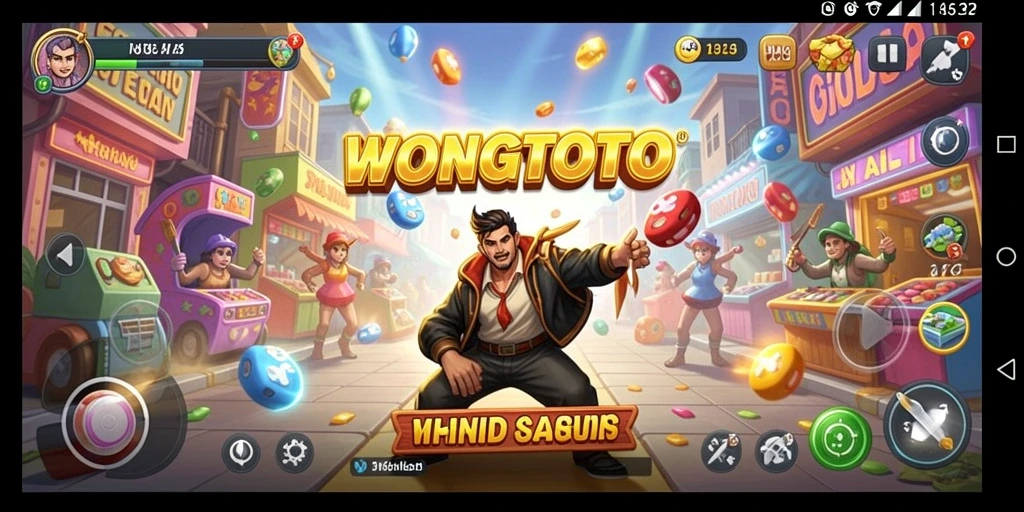Tampilan gameplay seru WONGTOTO yang menampilkan aksi Arcade.
